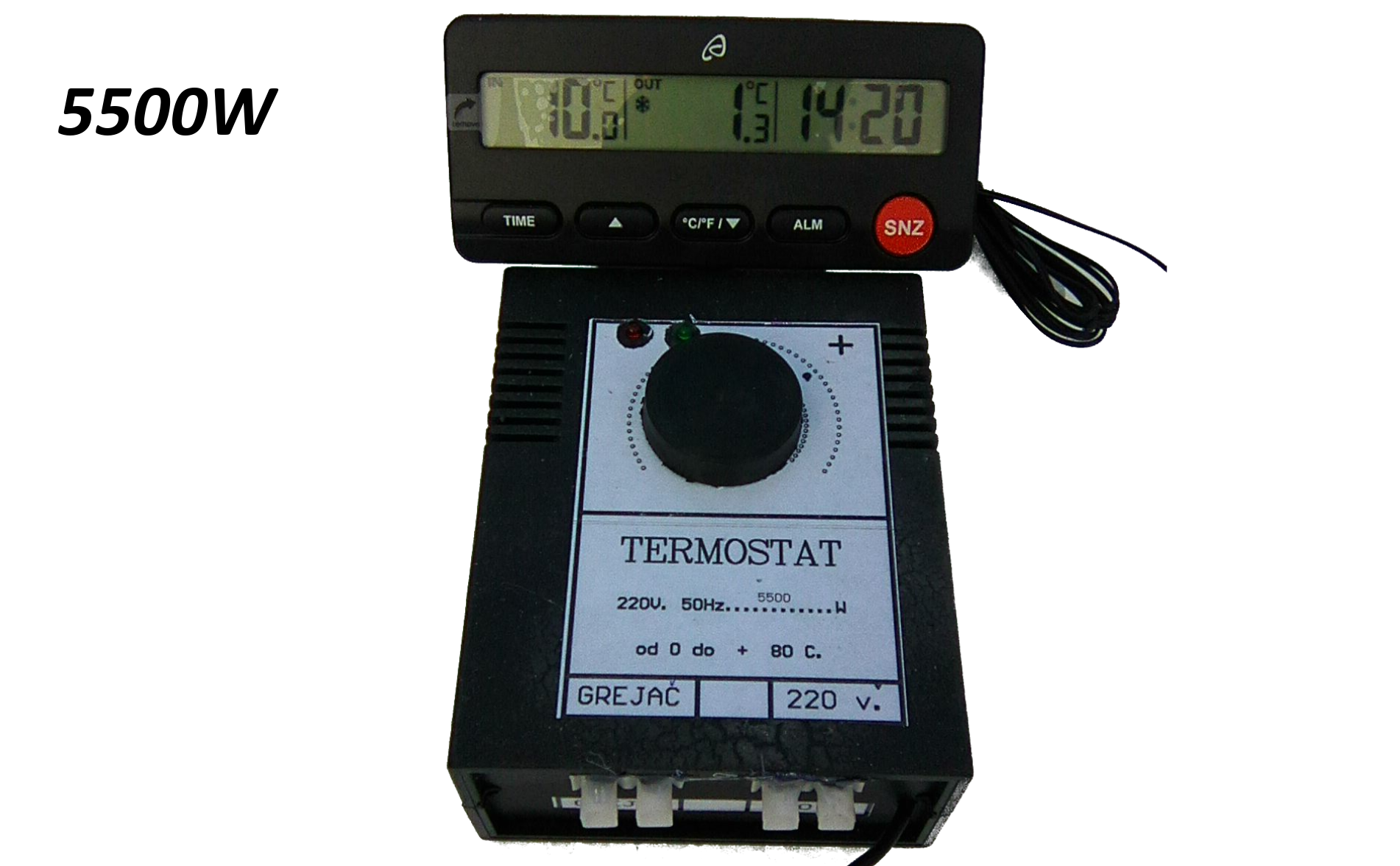 elektronski termostat et1
