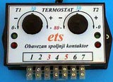 elektronski termostat za solarno grejanje - elektronski termostat za grejanje toplim vazduhom
